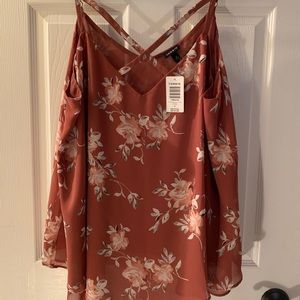 Torrid cross cross tank top